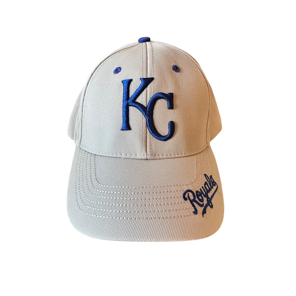 Fan Favorite Hat Mens OSFA Grey Kansas City Royals MLB Baseball Cap Adjustable